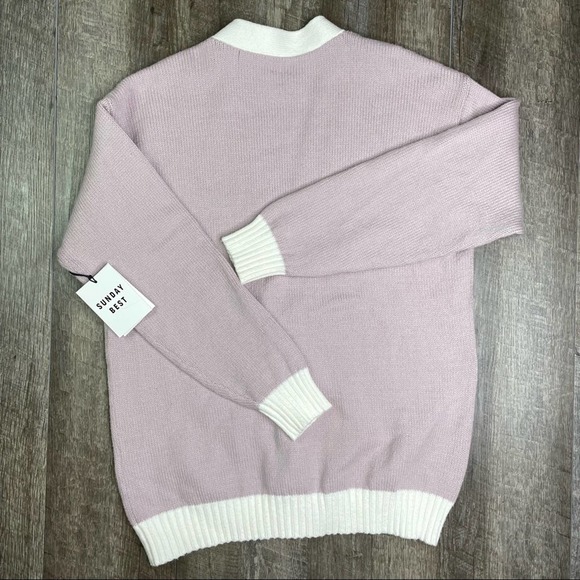 Sunday Best Munro Mauve Ellis Cardigan NEW Size Small - Picture 7 of 8